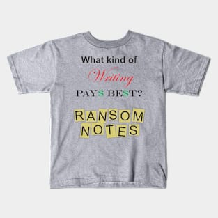 Ransom Notes Kids T-Shirt